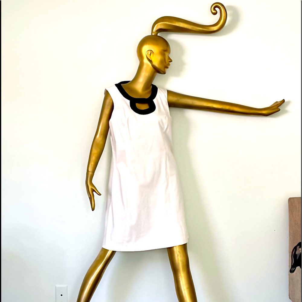 *Rare* ‘90s KENAR mini dress, Linda Evangelista style inspired by Twiggy size 14